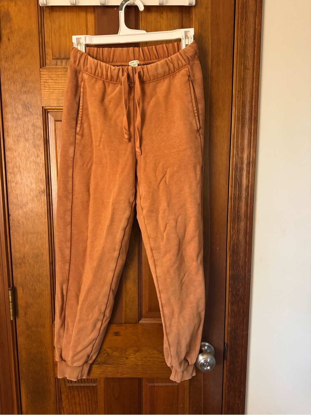 aerie Men's Burnt Orange Drawstring Joggers